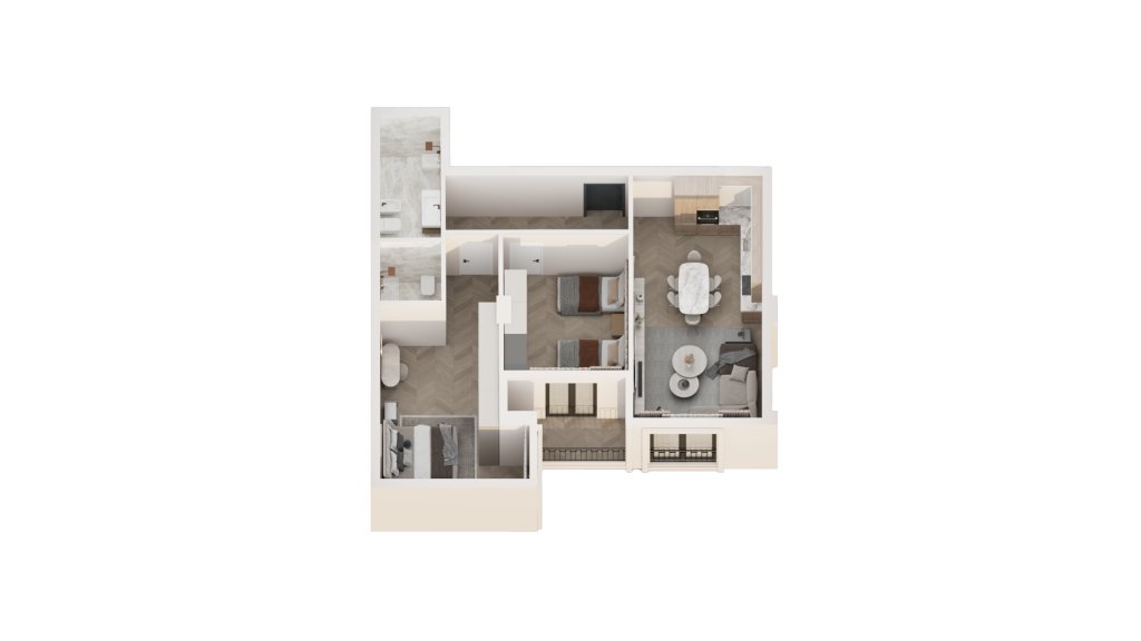 Apartamenti 16 Objekti C