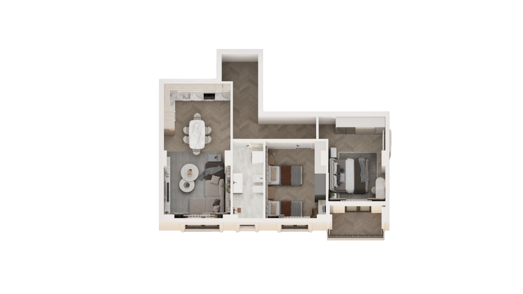 Apartamenti 02 Objekti C