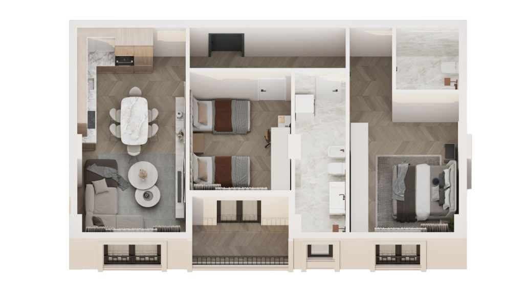 Apartamenti 25 Objekti A