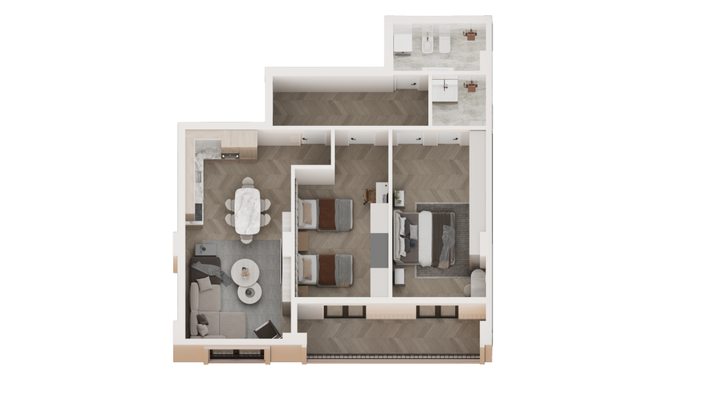 Apartamenti 11 Objekti D