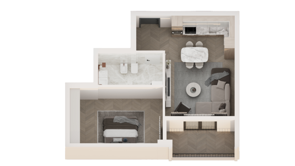 Apartamenti 54 Objekti E